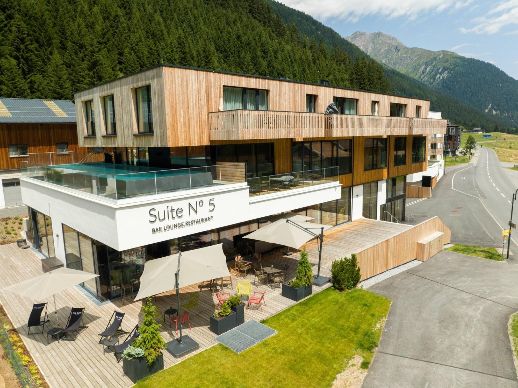 All-Suite Resort Paznaun Galtür Buitenkant foto