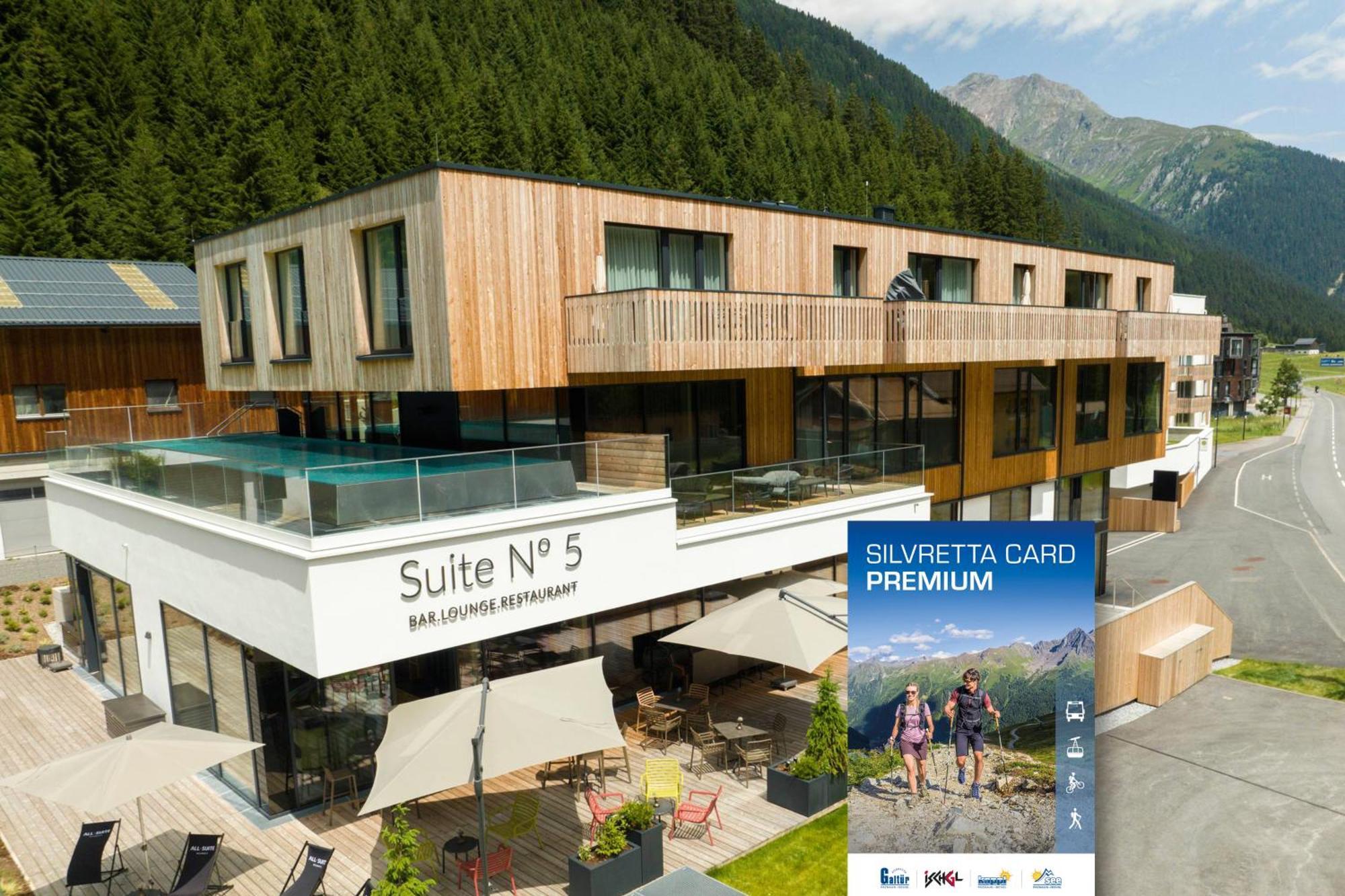 All-Suite Resort Paznaun Galtür Buitenkant foto